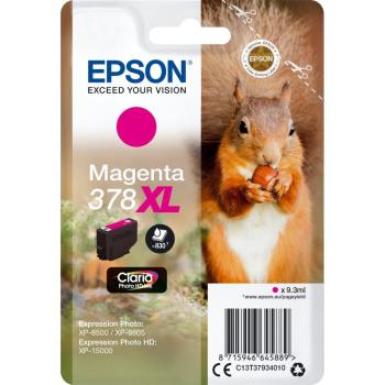 Epson 378XL C13T37934010 purpurová (magenta) originálna cartridge