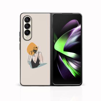 MY ART Ochranný kryt pre Samsung Galaxy Z Fold4 5G WOMAN (197)