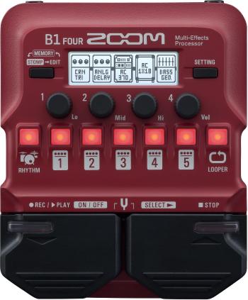 Zoom B1 Four Basgitarový multiefekt