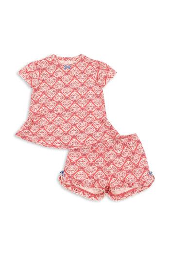 Súprava Konges Sløjd FAMO FRILL SET GOTS ružová farba, KS103189
