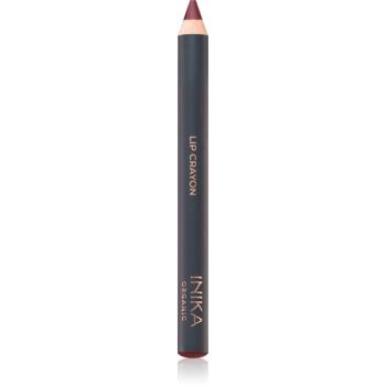 INIKA Organic Lipstick Crayon krémová ceruzka na pery odtieň Deep Plum 3 g