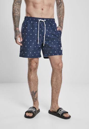 Urban Classics Pattern Swim Shorts skullandyacht aop - L