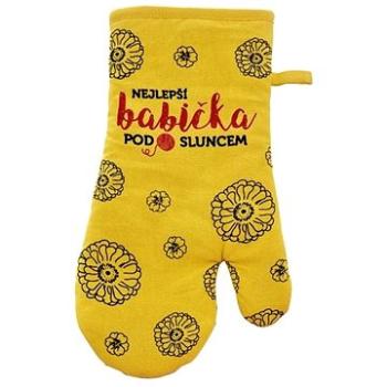 ORION Chňapka bavlna + magnet NAJLEPŠIA BABIČKA (153903)