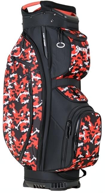 Srixon Premium Black Camo/Red Cart Bag