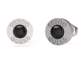 Guess Oceľové náušnice s umelou perlou Edgy Styles JUME04055JWSTBKT/U