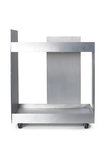 Nábytok s kolieskami ferm LIVING Lager Trolley šedá farba