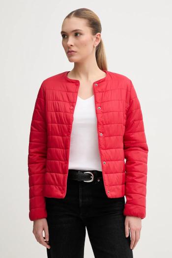 Bunda Pepe Jeans JANE červená farba, prechodná, PL402585