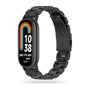 Tech-Protect Stainless remienok na Xiaomi Smart Band 8 / 9, black