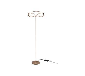 LED stojaca lampa Trio Charivari mosadz 421210108