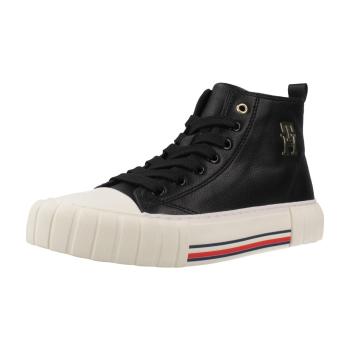 Tommy Hilfiger  HIGH TOP LACE-UP SNEAKER  Čižmy Čierna