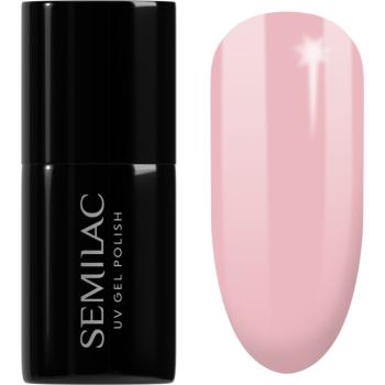 Semilac UV Hybrid Special Day gélový lak na nechty odtieň 047 Pink Peach Milk 7 ml