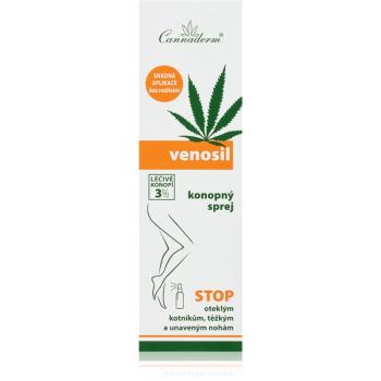 Cannaderm Venosil konopný sprej sprej na nohy s aktívnou konopou 150 ml