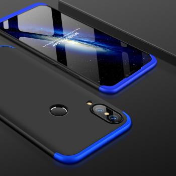 360° Ochranný obal Huawei Nova 3 čierny (modrý)