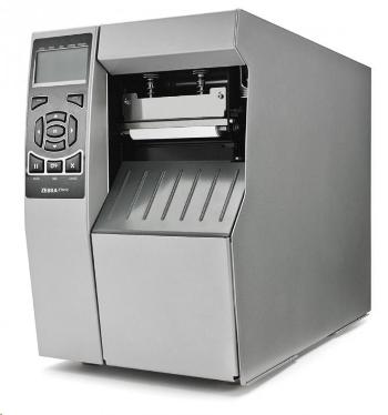 Zebra ZT510 ZT51043-T2E0000Z label printer, 12 dots/mm (300 dpi), peeler, rewind, disp., ZPL, ZPLII, USB, RS232, BT, Ethernet