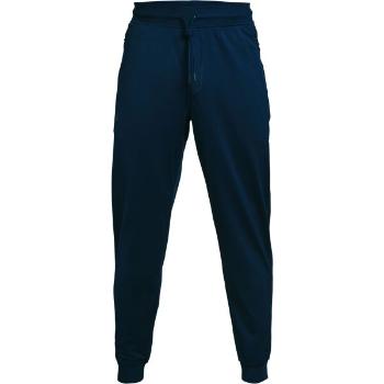 Under Armour SPORTSTYLE TRICOT Pánské tepláky, tmavě modrá, velikost S