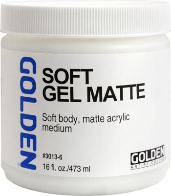 Golden Artist Colors Soft Gel Matte 473 ml 1 ks