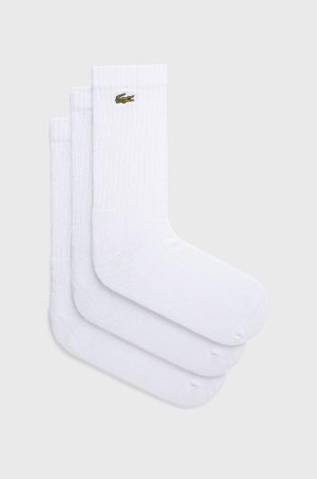 Ponožky Lacoste RA4182-8VM, pánske, biela farba