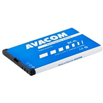 AVACOM pre Nokia E55, E52, E90, Li-Ion 3,7 V 1500 mAh (náhrada BP-4L) (GSNO-BP4L-S1500Aa)