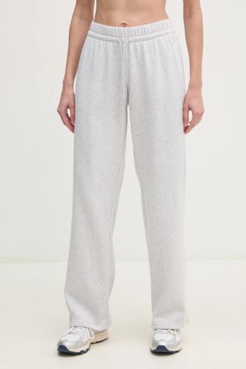 Tepláky adidas Essentials šedá farba, melanžové, JI6050