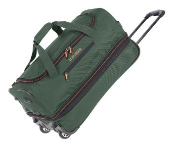 Travelite Basics Wheeled duffle S Dark green