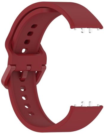 4wrist Řemínek pro Samsung Fit 3 - Silicone Band Red