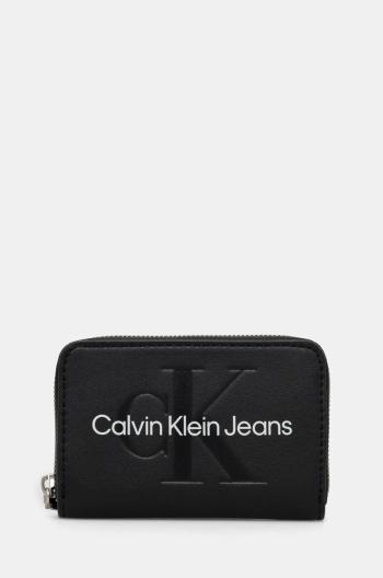 Peňaženka Calvin Klein Jeans dámska, čierna farba, K60K612255