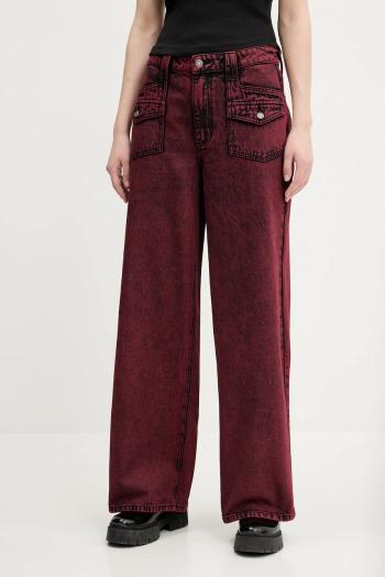 Rifle Guess Originals dámske, bordová farba, W5RG02 D4XYE