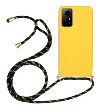 ROPE Kryt so šnúrkou Xiaomi Redmi Note 12S žltý