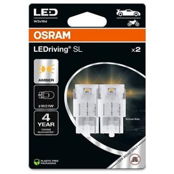 OSRAM LEDriving SL W21 W Žltá 12 V dva kusy v balení (7505DYP-02B)