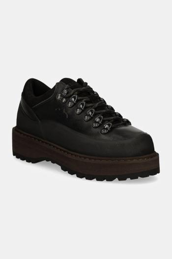 Nubukové topánky Diemme Cornaro Due Gomma čierna farba, DI24FWCOW-F04L007BLK