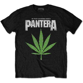 Pantera tričko Whiskey 'n Weed Čierna XL