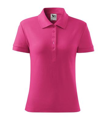 MALFINI Dámska polokošeľa Cotton - Purpurová | XS