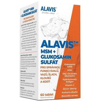 Alavis MSM + Glukozamín sulfát 60 tbl. (8594191410103)