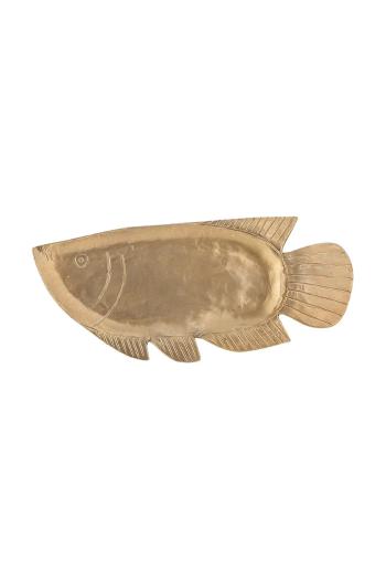Dekoratívny podnos Bloomingville Fabius 35,5 x 1 x 17 cm béžová farba