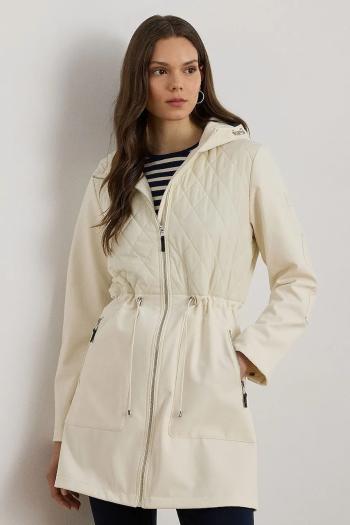 Bunda Lauren Ralph Lauren béžová farba, prechodná, 297979516