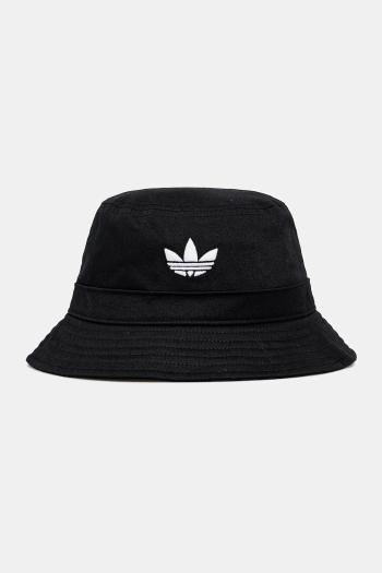 Bavlnený klobúk adidas Originals Adicolor čierna farba, bavlnený, JC6041