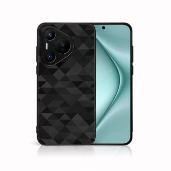 MY ART Ochranný kryt pre Huawei Pura 70 Pro BLACK TRIANGLES (232)