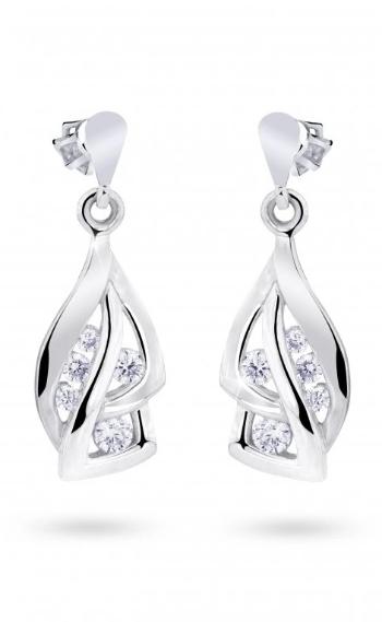 Cutie Diamonds Krásne náušnice z bieleho zlata s diamantmi DZ8045-30-00-X-2