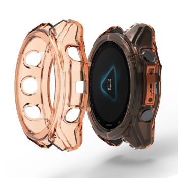 TPU HALF COVER Kryt pre Garmin Fenix 8 43mm oranžový