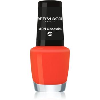 Dermacol Neon neónový lak na nechty odtieň 29 Obsession 5 ml