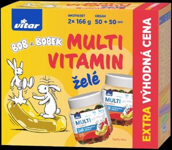 VITAR Kids Multivitamin Bob a Bobek DUOPACK 2 x 50 ks