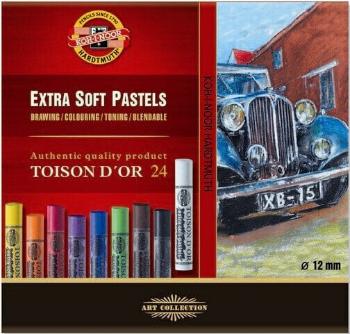 KOH-I-NOOR Set of Artist's Extra Soft Pastels Sada suchých pastelov 24 ks