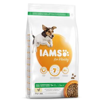 IAMS Dog Adult Small & Medium Chicken granule pre psov 1 kus, Hmotnosť balenia (g): 12 kg