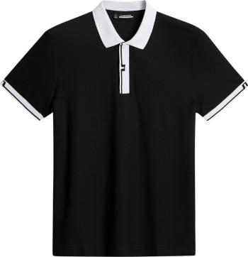 J.Lindeberg Bay Slim Black M Polo košeľa