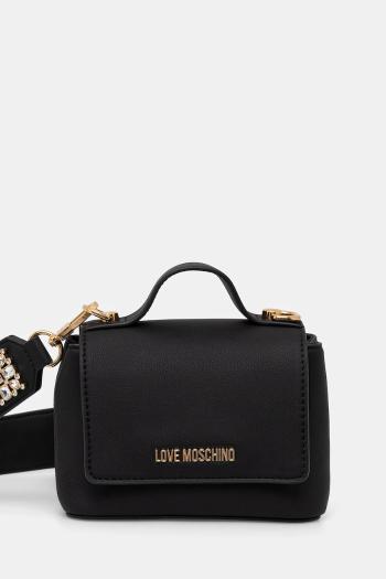 Kabelka Love Moschino čierna farba, JC4279PP0MKI0000