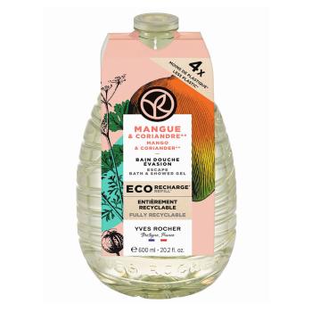 YVES ROCHER Sprchový gél Mango & koriander 600 ml