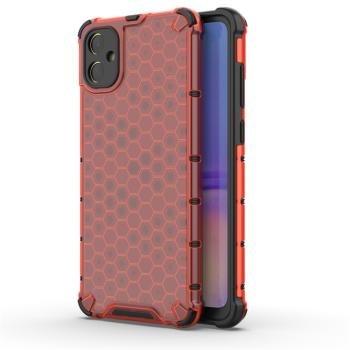 HONEYCOMB Ochranný kryt Samsung Galaxy A05 červený