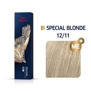 Wella Professionals Koleston Perfect Me+ Special Blonde profesionálna permanentná farba na vlasy 12/11 60 ml