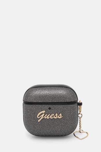 Puzdro na airpods Guess 4 čierna farba, GUA4PGMCSK