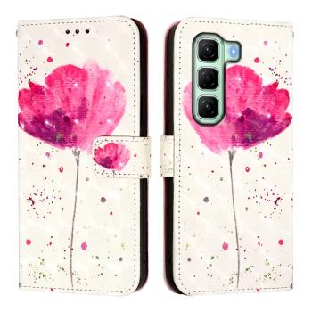ART Peňaženkový kryt pre Infinix Hot 50 FLOWER